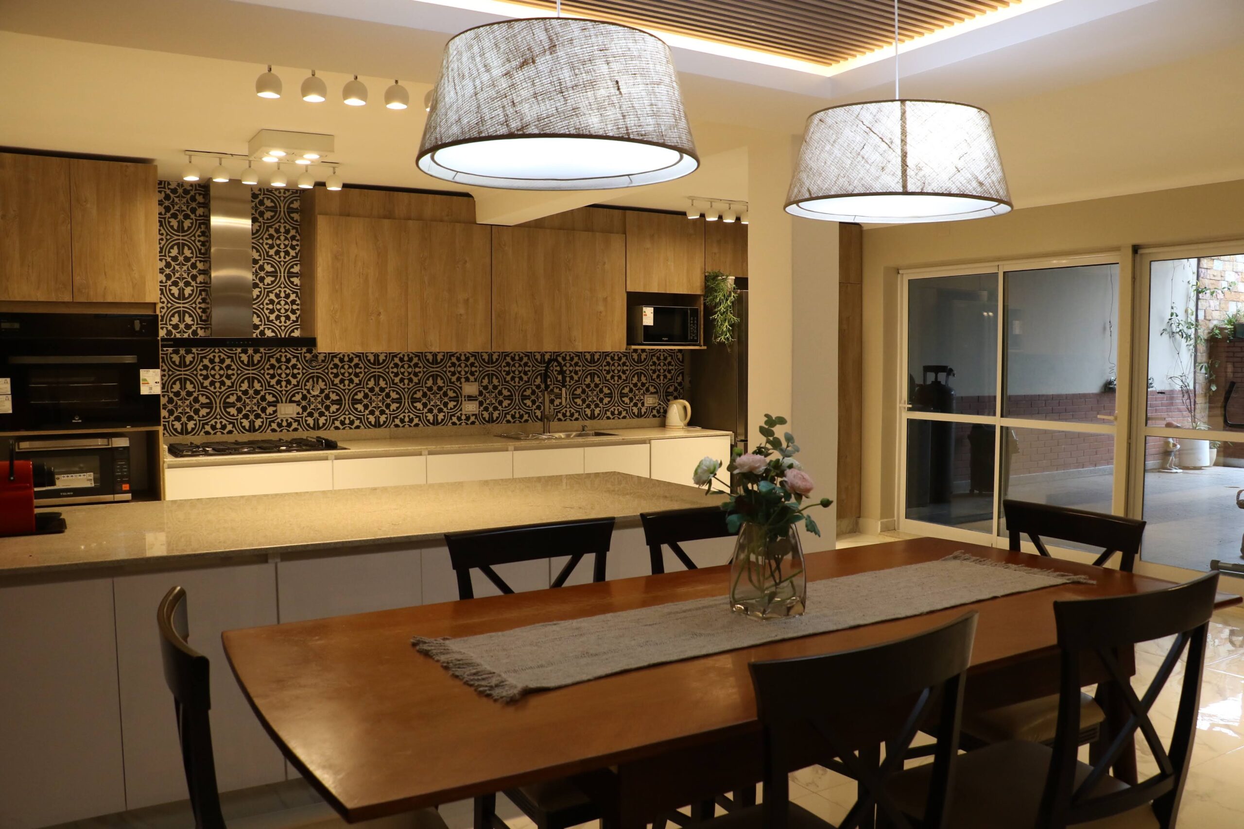 interior design kitchen, tables