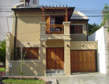 exterior of a house, front door
