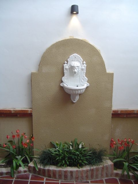 decoration internal courtyard