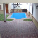 exterior of a house with pool